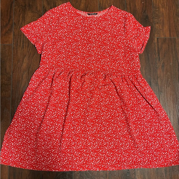 SHEIN Red Sequin Embellished Mini Sundress - Picture 1 of 3